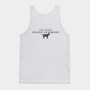 Tattooed Golden Retreiver Tank Top